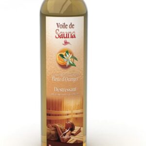 Voile de sauna Fleur d'oranger